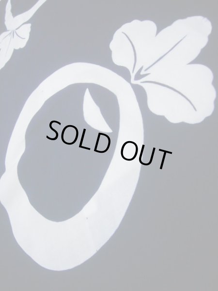 画像8: I1228F ゆかた 女性用着物  綿   藍, 柿 【中古】 【USED】 【リサイクル】 ★★★★☆ (8)