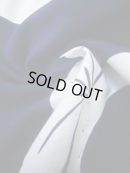 画像10: I1228F ゆかた 女性用着物  綿   藍, 柿 【中古】 【USED】 【リサイクル】 ★★★★☆ (10)