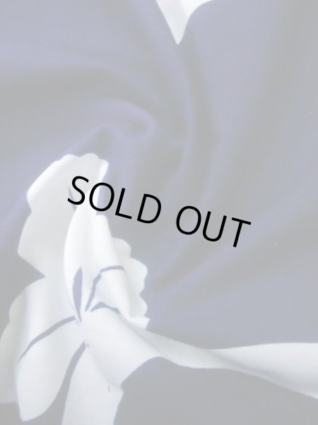 画像11: I1228F ゆかた 女性用着物  綿   藍, 柿 【中古】 【USED】 【リサイクル】 ★★★★☆ (11)