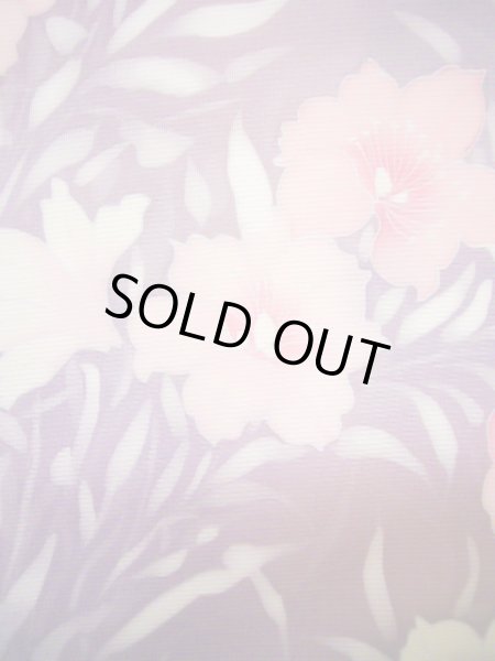 画像7: J0424O 訪問着 女性用着物  シルク(正絹) 淡い  ピンク, りんどう 【中古】 【USED】 【リサイクル】 ★★★★☆ (7)