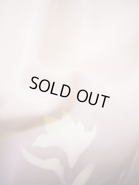 画像10: J0424O 訪問着 女性用着物  シルク(正絹) 淡い  ピンク, りんどう 【中古】 【USED】 【リサイクル】 ★★★★☆ (10)