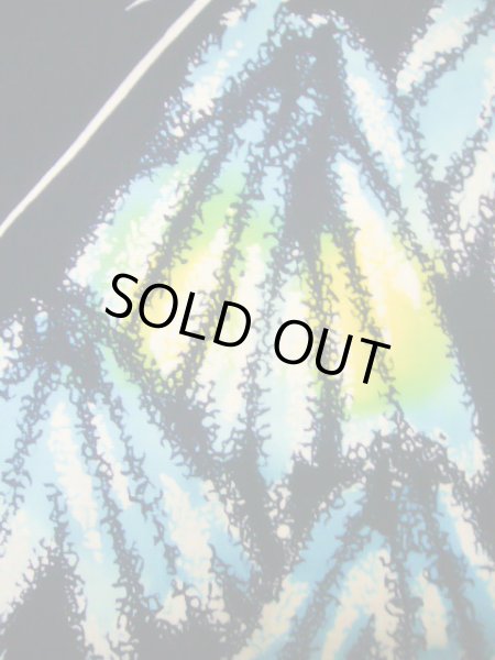 画像6: J0520W ゆかた 女性用着物  綿 ダークな  藍, 抽象的模様 【中古】 【USED】 【リサイクル】 ★☆☆☆☆ (6)