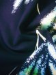 画像10: J0520W ゆかた 女性用着物  綿 ダークな  藍, 抽象的模様 【中古】 【USED】 【リサイクル】 ★☆☆☆☆ (10)