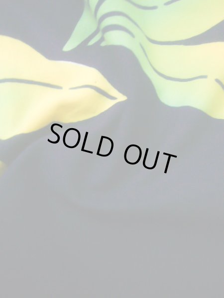 画像11: J0520X ゆかた 女性用着物  綿 ダークな  グリーン（緑）, 葉 【中古】 【USED】 【リサイクル】 ★★★★☆ (11)