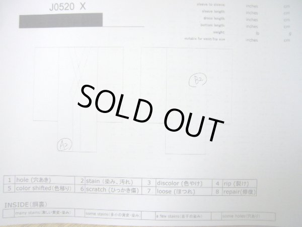 画像12: J0520X ゆかた 女性用着物  綿 ダークな  グリーン（緑）, 葉 【中古】 【USED】 【リサイクル】 ★★★★☆ (12)