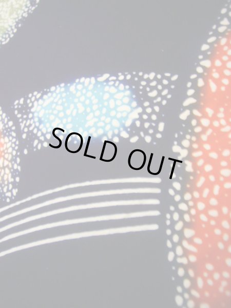 画像11: J0520Z ゆかた 女性用着物  綿 ダークな  藍, 抽象的模様 【中古】 【USED】 【リサイクル】 ★★★★☆ (11)