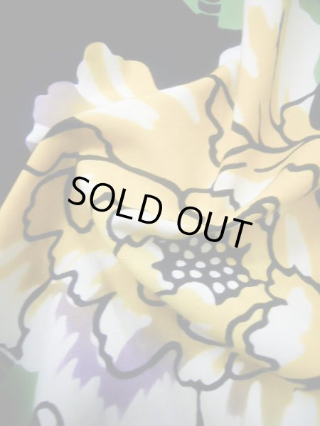 画像11: J0617B ゆかた 女性用着物  綿 ダークな  藍, ぼたん 【中古】 【USED】 【リサイクル】 ★★★★☆ (11)