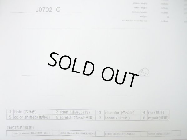 画像12: J0702O ゆかた 女性用着物  綿 青みのある  藍, 花 【中古】 【USED】 【リサイクル】 ★★★★☆ (12)