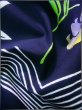 画像13: J0702T ゆかた 女性用着物  綿 青みのある  藍, 花 【中古】 【USED】 【リサイクル】 ★★★★☆ (13)