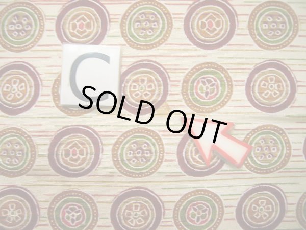 画像14: J0715I 小紋 女性用着物  シルク（正絹） クリーミーな  オフ　ホワイト, 丸 【中古】 【USED】 【リサイクル】 ★★★☆☆ (14)