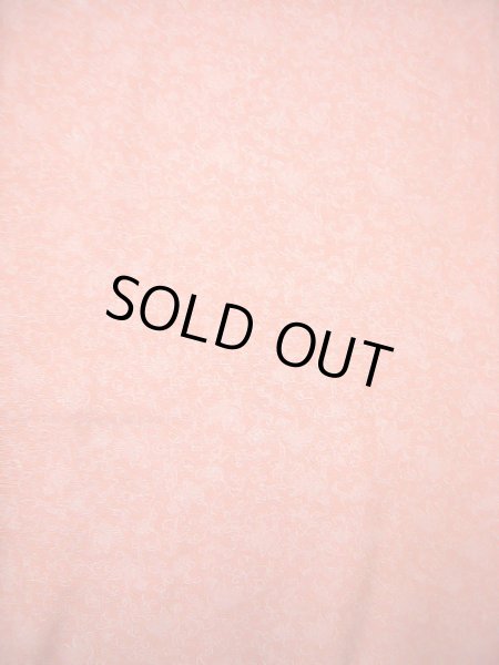 画像4: J0715P 江戸小紋 女性用着物 人間国宝/中村勇二郎 シルク（正絹） 淡い  コーラル, 唐草 【中古】 【USED】 【リサイクル】 ★★★★★ (4)