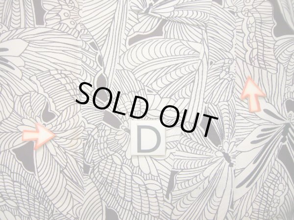 画像16: J0715Q 小紋 女性用着物  シルク（正絹） クリーミーな  オフ　ホワイト, 蝶々 【中古】 【USED】 【リサイクル】 ★★☆☆☆ (16)