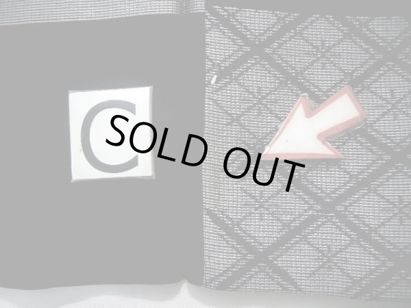 画像16: J0715W 夏物 女性用着物  シルク（正絹） ダークな  黒, 菱 【中古】 【USED】 【リサイクル】 ★★★★☆ (16)