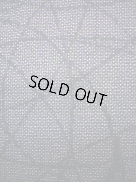 画像7: J0722E 夏物 女性用着物  シルク（正絹） ヘザー（杢）  グレー（灰色）, 抽象的模様 【中古】 【USED】 【リサイクル】 ★★★★☆ (7)