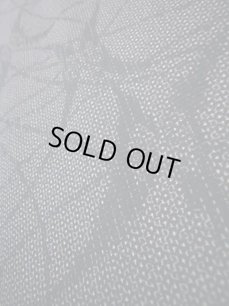 画像8: J0722E 夏物 女性用着物  シルク（正絹） ヘザー（杢）  グレー（灰色）, 抽象的模様 【中古】 【USED】 【リサイクル】 ★★★★☆ (8)