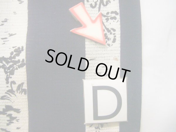 画像15: J0722N 夏物 女性用着物 絽ちりめん シルク（正絹） ダークな  紫, 花 【中古】 【USED】 【リサイクル】 ★★☆☆☆ (15)