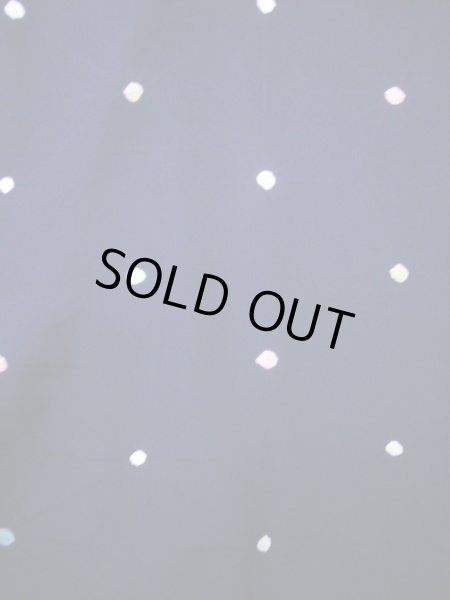 画像3: J0808K 羽織 女性用着物  シルク(正絹) ダークな  ネイビー(紺), 小さな点々 【中古】 【USED】 【リサイクル】 ★★★★☆ (3)