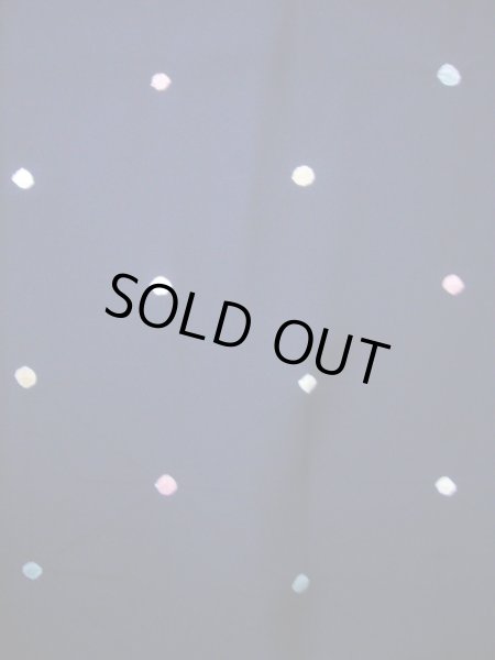 画像4: J0808K 羽織 女性用着物  シルク(正絹) ダークな  ネイビー(紺), 小さな点々 【中古】 【USED】 【リサイクル】 ★★★★☆ (4)