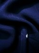 画像9: J0808K 羽織 女性用着物  シルク（正絹） ダークな  ネイビー（紺）, 小さな点々 【中古】 【USED】 【リサイクル】 ★★★★☆ (9)