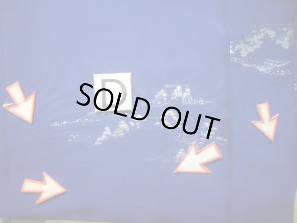 画像15: J0808O 羽織 女性用着物  シルク（正絹） 深い  青, 風景 【中古】 【USED】 【リサイクル】 ★★☆☆☆ (15)