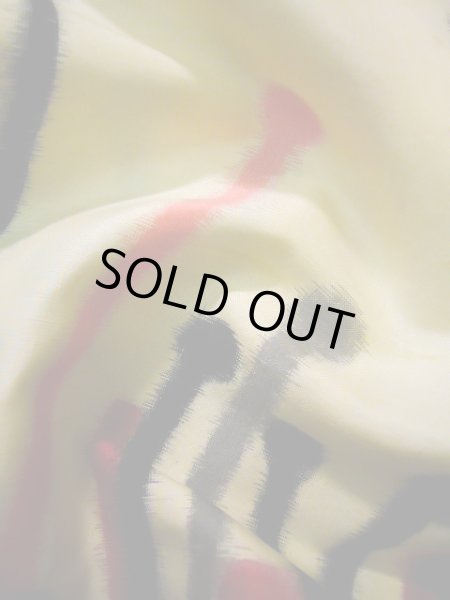 画像12: J0808V 羽織 女性用着物  シルク(正絹) クリーミーな  オフ ホワイト, 抽象的模様 【中古】 【USED】 【リサイクル】 ★☆☆☆☆ (12)