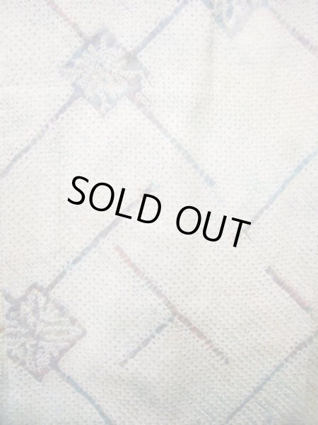 画像4: J0812J 羽織 女性用着物  シルク(正絹) 薄い  ぼかし, 抽象的模様 【中古】 【USED】 【リサイクル】 ★★★★☆ (4)