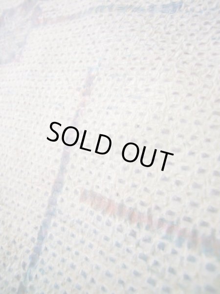 画像8: J0812J 羽織 女性用着物  シルク(正絹) 薄い  ぼかし, 抽象的模様 【中古】 【USED】 【リサイクル】 ★★★★☆ (8)