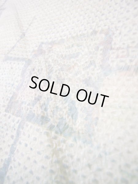 画像10: J0812J 羽織 女性用着物  シルク(正絹) 薄い  ぼかし, 抽象的模様 【中古】 【USED】 【リサイクル】 ★★★★☆ (10)