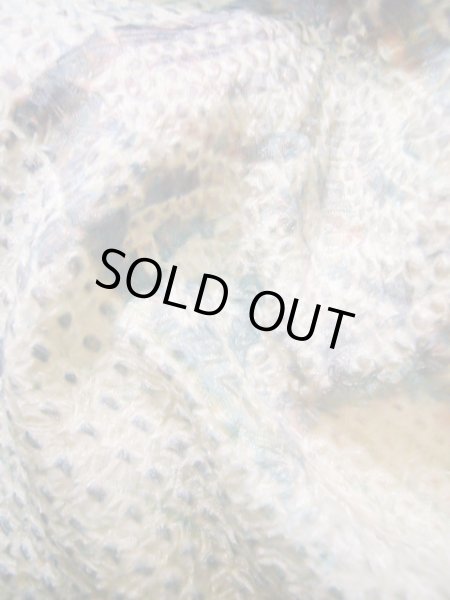 画像12: J0812J 羽織 女性用着物  シルク(正絹) 薄い  ぼかし, 抽象的模様 【中古】 【USED】 【リサイクル】 ★★★★☆ (12)