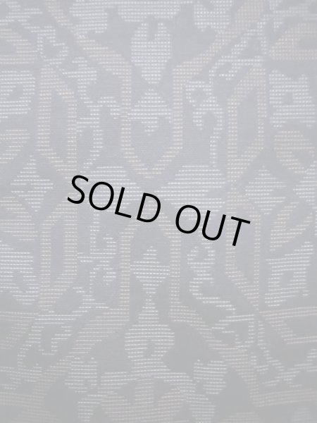 画像7: J0926A  織 女性用着物  シルク（正絹） 淡い ダークな 青, 花 【中古】 【USED】 【リサイクル】 ★★★★☆ (7)