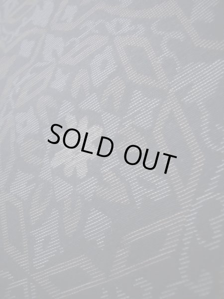 画像9: J0926A  織 女性用着物  シルク（正絹） 淡い ダークな 青, 花 【中古】 【USED】 【リサイクル】 ★★★★☆ (9)