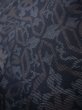 画像10: J0926A  織 女性用着物  シルク（正絹） 淡い ダークな 青, 花 【中古】 【USED】 【リサイクル】 ★★★★☆ (10)