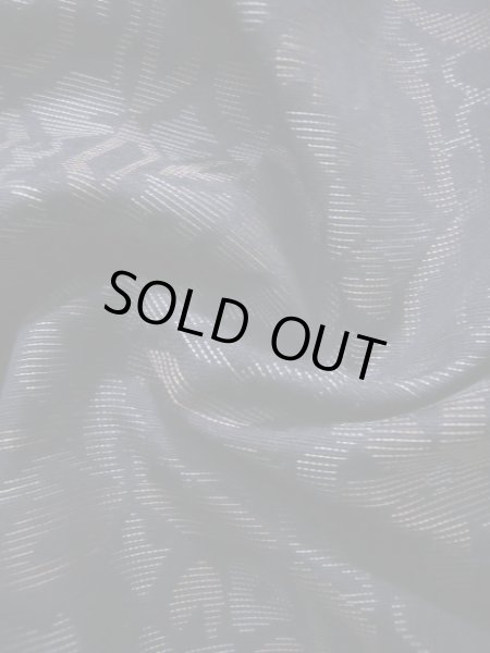 画像12: J0926A  織 女性用着物  シルク（正絹） 淡い ダークな 青, 花 【中古】 【USED】 【リサイクル】 ★★★★☆ (12)