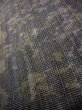 画像9: J0926E  織 女性用着物  シルク（正絹） ヘザー（杢）  グレー（灰色）, 抽象的模様 【中古】 【USED】 【リサイクル】 ★☆☆☆☆ (9)