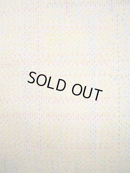 画像7: J0926G  紬 女性用着物  シルク(正絹) 薄い  山吹, 四角 【中古】 【USED】 【リサイクル】 ★★★☆☆ (7)