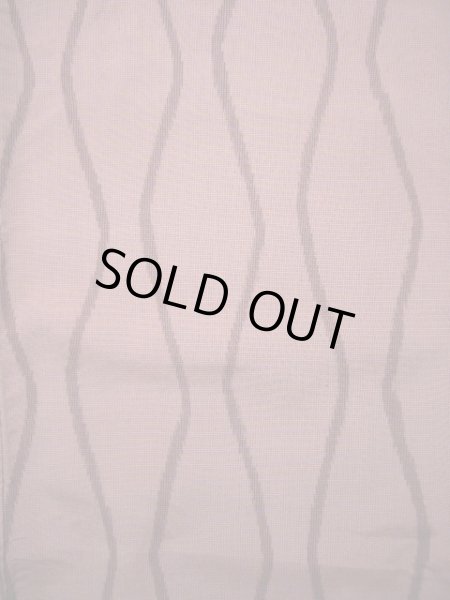 画像3: J1001F  紬 女性用着物  シルク（正絹） 淡い  ピンク, 立涌 【中古】 【USED】 【リサイクル】 ★☆☆☆☆ (3)