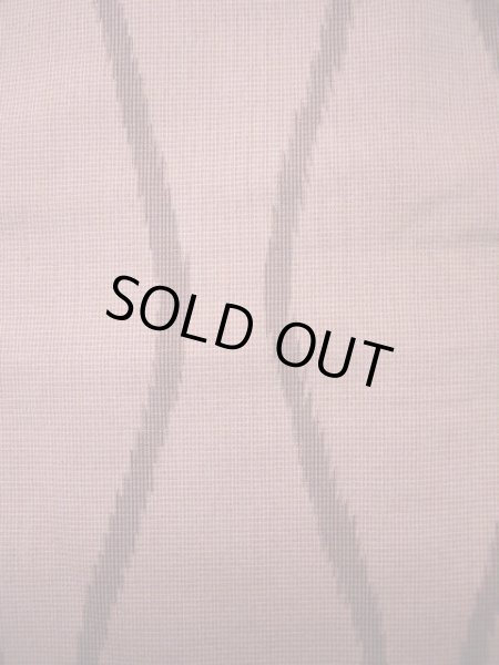 画像6: J1001F  紬 女性用着物  シルク（正絹） 淡い  ピンク, 立涌 【中古】 【USED】 【リサイクル】 ★☆☆☆☆ (6)