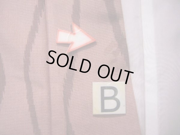 画像13: J1001F  紬 女性用着物  シルク（正絹） 淡い  ピンク, 立涌 【中古】 【USED】 【リサイクル】 ★☆☆☆☆ (13)