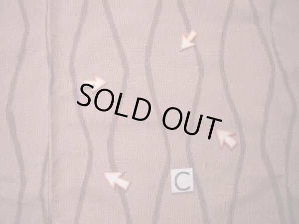 画像14: J1001F  紬 女性用着物  シルク（正絹） 淡い  ピンク, 立涌 【中古】 【USED】 【リサイクル】 ★☆☆☆☆ (14)