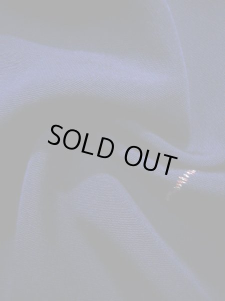 画像10: J1001Q  織 女性用着物  シルク（正絹） ダークな  青, 四角 【中古】 【USED】 【リサイクル】 ★★★★☆ (10)