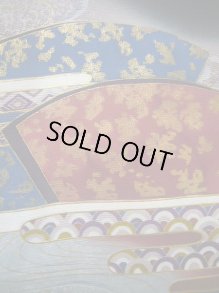 画像11: J1007F  留袖 女性用着物 比翼 シルク(正絹)   黒, 流水 【中古】 【USED】 【リサイクル】 ★★★☆☆ (11)