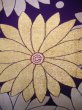 画像7: J1007L  訪問着 女性用着物  シルク（正絹） 深い  紫, 花 【中古】 【USED】 【リサイクル】 ★☆☆☆☆ (7)