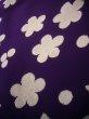 画像9: J1007L  訪問着 女性用着物  シルク（正絹） 深い  紫, 花 【中古】 【USED】 【リサイクル】 ★☆☆☆☆ (9)
