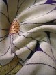 画像12: J1007L  訪問着 女性用着物  シルク（正絹） 深い  紫, 花 【中古】 【USED】 【リサイクル】 ★☆☆☆☆ (12)