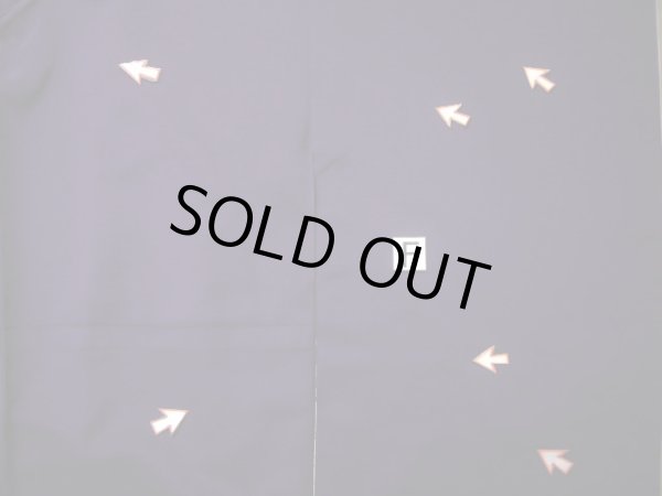 画像20: J1007L  訪問着 女性用着物  シルク(正絹) 深い  紫, 花 【中古】 【USED】 【リサイクル】 ★☆☆☆☆ (20)