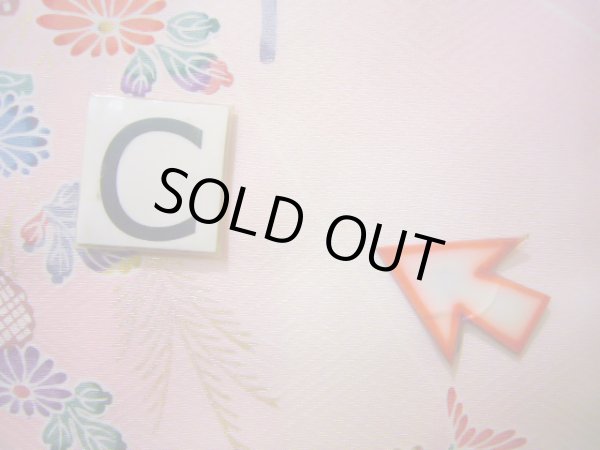 画像17: J1014W  小紋 女性用着物 ススキ柄 シルク(正絹) 甘い  ピンク, 菊 【中古】 【USED】 【リサイクル】 ★★☆☆☆ (17)