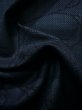 画像12: J1023P Mint  大島紬 女性用着物 縦横絣 シルク（正絹） 深い ヘザー（杢） ネイビー（紺）, 花 【中古】 【USED】 【リサイクル】 ★★★★★ (12)