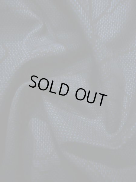 画像13: J1023P Mint  大島紬 女性用着物 縦横絣 シルク(正絹) 深い ヘザー(杢) ネイビー(紺), 花 【中古】 【USED】 【リサイクル】 ★★★★★ (13)