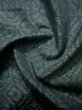 画像10: J1023S  大島紬 女性用着物 縦横絣 シルク（正絹） ヘザー（杢）  グリーン（緑）, 幾何学模様 【中古】 【USED】 【リサイクル】 ★☆☆☆☆ (10)