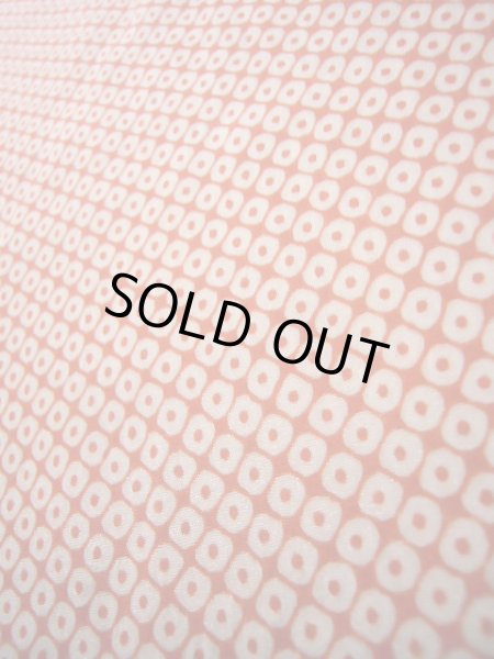 画像7: J1104D  子供用 女性用着物  化繊   赤, かのこ 【中古】 【USED】 【リサイクル】 ★★★☆☆ (7)